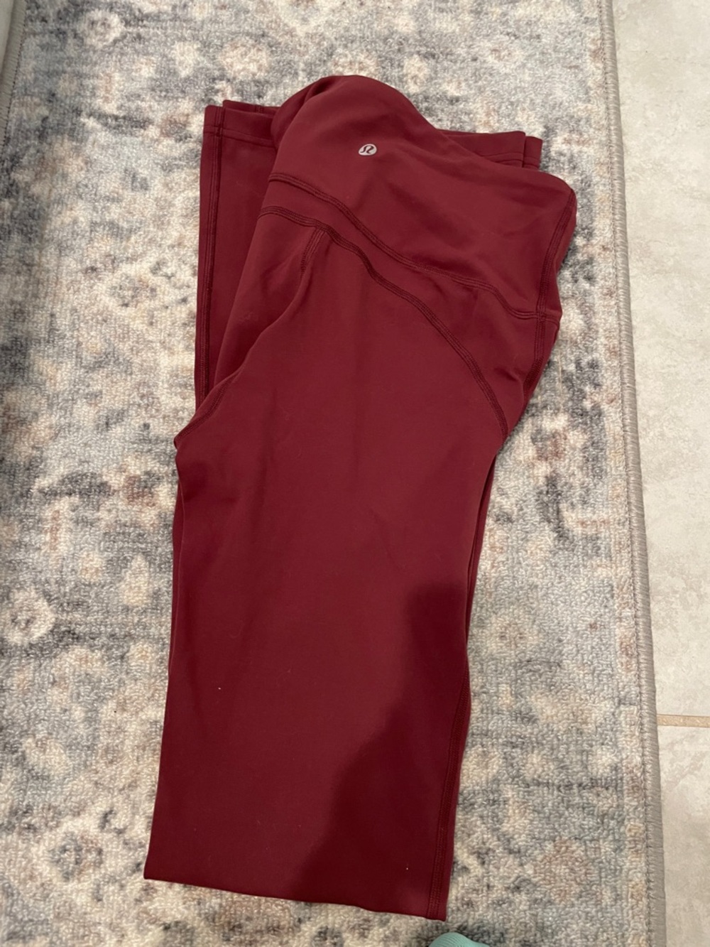 Lululemon align Burgundy flare Leggings
